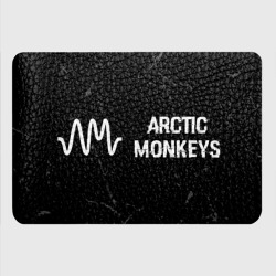 Картхолдер с принтом Arctic Monkeys glitch на темном фоне по-горизонтали - фото 2