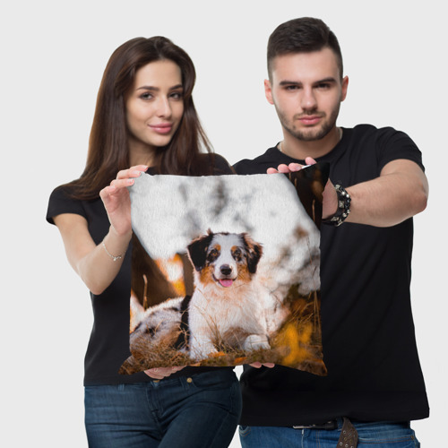 Подушка 3D Аусси щенок - фото 3