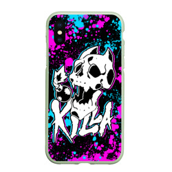 Чехол для iPhone XS Max матовый Killa - killer queen