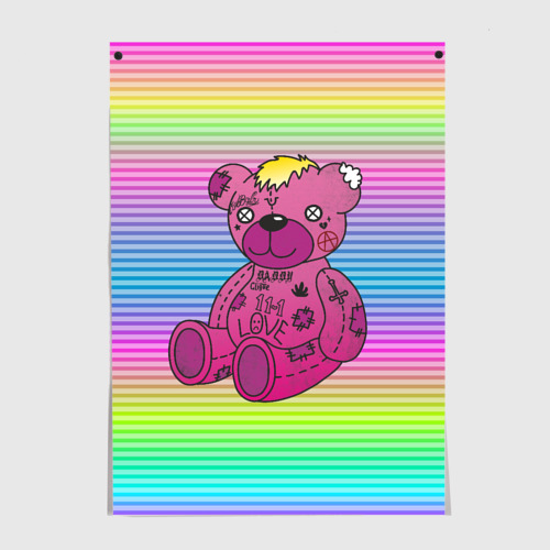 Постер Медвежонок Лил Пип