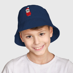 Детская панама хлопок Выдра в красной шапочке и шарфике - фото 2