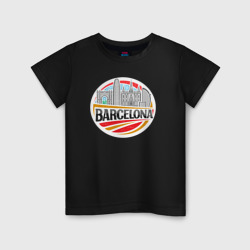 Детская футболка хлопок Barcelona city