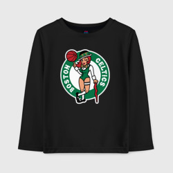 Детский лонгслив хлопок Boston Celtics girl