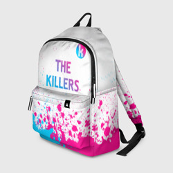 Рюкзак 3D The Killers neon gradient style посередине