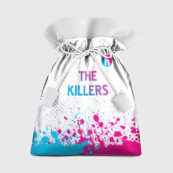 Подарочный 3D мешок The Killers neon gradient style посередине