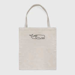 Шоппер BioNature Два кита