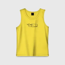 Детская майка хлопок Два кита