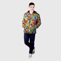Мужская куртка 3D Веселые русские матрешки - фото 2
