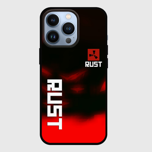 Чехол для iPhone 13 Pro Rust the game colors, цвет черный