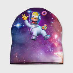 Шапка 3D Homer Simpson in space - ai art