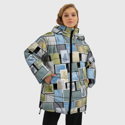 Женская зимняя куртка Oversize Бесконечные марки - фото 2