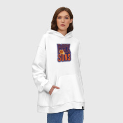 Худи SuperOversize хлопок Phx Suns - фото 2