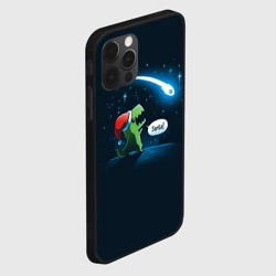 Чехол для iPhone 12 Pro Max Новогодний ти рекс - фото 2