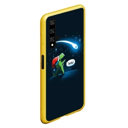 Чехол для Honor 20 Новогодний ти рекс - фото 2