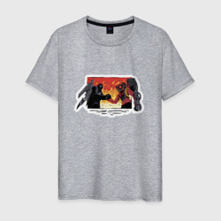 Мужская футболка хлопок Титан Спикермен с титаном Камераменом