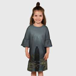 Детское платье 3D Путешественник по мрачны местам   - фото 2