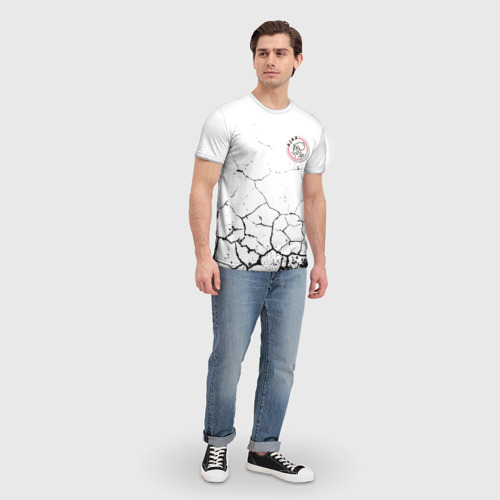 Мужская футболка 3D Фк Аякс, цвет 3D печать - фото 5