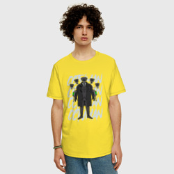 Мужская футболка хлопок Oversize Large TV Man - фото 2