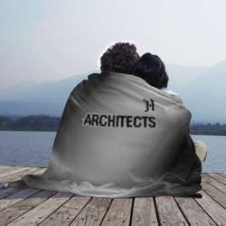 Плед 3D Architects glitch на светлом фоне посередине - фото 2