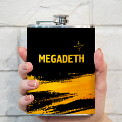 Фляга Megadeth - gold gradient посередине - фото 2