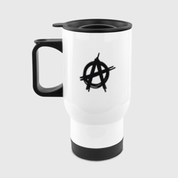 Символ анархии минимализм – Авто-кружка с принтом купить