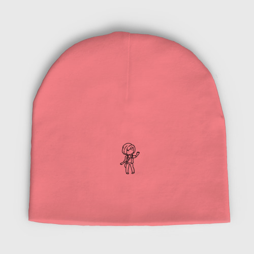 Детская шапка демисезонная Макс Колфилд Life is Strange, цвет розовый