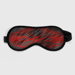 Красные полосы надрезы  – Маска для сна 3D с принтом купить