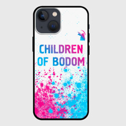 Чехол для iPhone 13 mini Children of Bodom neon gradient style посередине