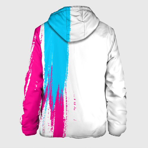 Мужская куртка 3D Megadeth neon gradient style по-вертикали, цвет 3D печать - фото 2