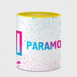 Кружка с полной запечаткой Paramore neon gradient style по-горизонтали - фото 2