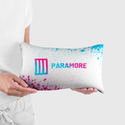 Подушка 3D антистресс Paramore neon gradient style по-горизонтали - фото 2