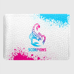 Картхолдер с принтом Scorpions neon gradient style - фото 2