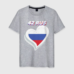 Мужская футболка хлопок 42 регион Кемеровская область