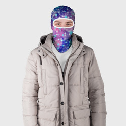 Балаклава 3D Снежинки - морозный паттерн - фото 2