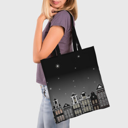 Шоппер 3D Ночной город и звездное небо - фото 2