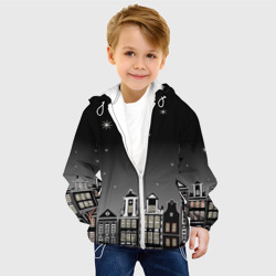 Детская куртка 3D Ночной город и звездное небо - фото 2