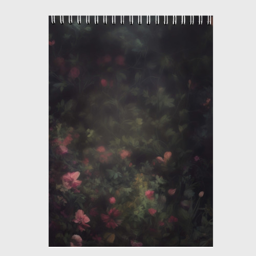 Скетчбук Лесная фея в цветах, цвет белый - фото 2