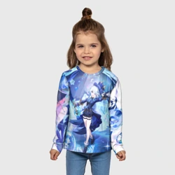 Детский лонгслив 3D Genshin Impact Furina - фото 2