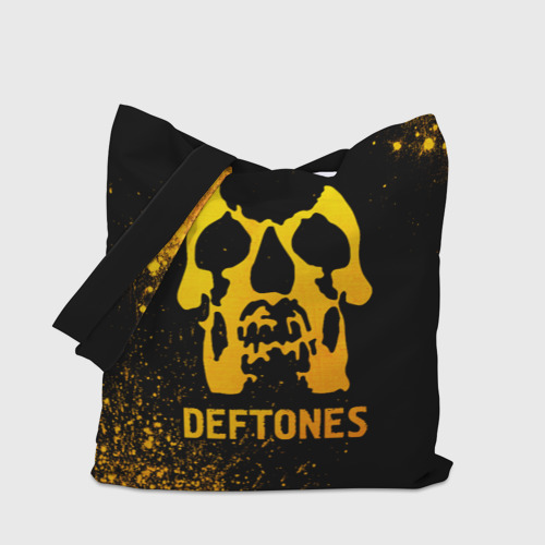 Шоппер 3D Deftones - gold gradient - фото 4