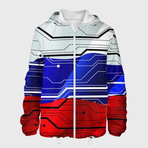 Мужская куртка 3D Символика: русский хакер, цвет 3D печать
