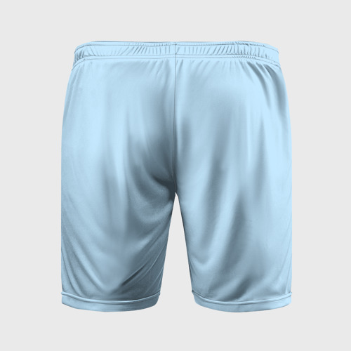 Мужские шорты спортивные Капибара большими буквами, цвет 3D печать - фото 2