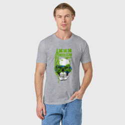 Мужская футболка хлопок Биг-бен череп - фото 2