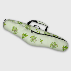 Веточки с зелеными листьями растение – Чехол для сноуборда 3D с принтом купить со скидкой в -14%