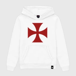 Мужская толстовка хлопок Крест рыцарей тамплиеров