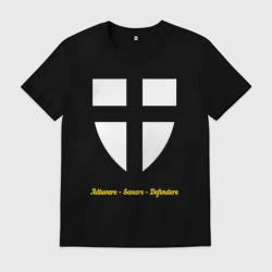 Мужская футболка хлопок Крест тевтонских рыцарей