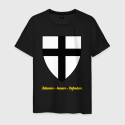 Крест тевтонских рыцарей – Мужская футболка хлопок с принтом купить со скидкой в -20%