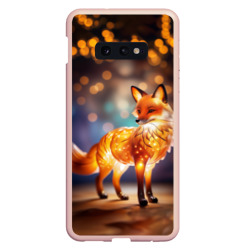Декоративная оранжевая статуэтка лисы – Чехол для Samsung S10E с принтом купить