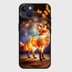Декоративная оранжевая статуэтка лисы – Чехол для iPhone 14 Plus с принтом купить