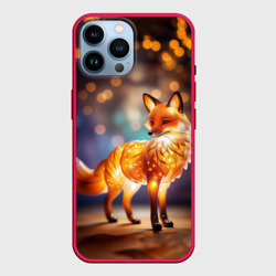 Декоративная оранжевая статуэтка лисы – Чехол для iPhone 14 Pro Max с принтом купить