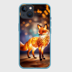 Декоративная оранжевая статуэтка лисы – Чехол для iPhone 14 с принтом купить